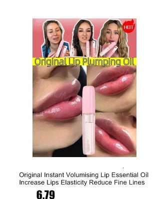 Sexy Lip Plump Serum Increase Lip Elasticity Instant Volumising Essential Oil Reduce Fine Lines Repair Nourish Beauty Lip Care