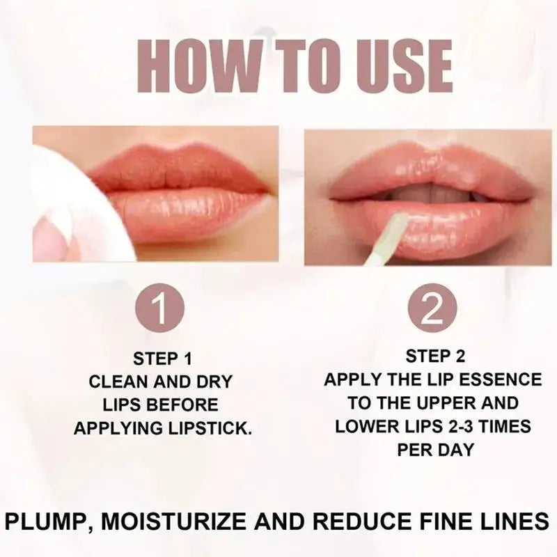 Sexy Lip Plump Serum Increase Lip Elasticity Instant Volumising Essential Oil Reduce Fine Lines Repair Nourish Beauty Lip Care