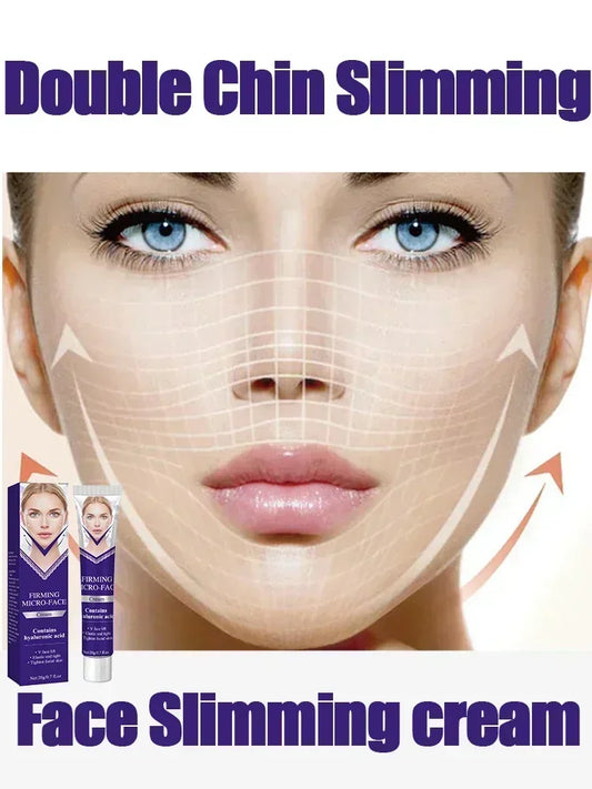 ¹ ᵁˢᴰ  V-Shape Face Slimming Lifting Facial Cream Effective Lift Up V Double Chin Cheek Slimming Firming Anti Wrinkle Beauty Ski