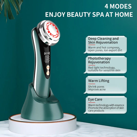 EMS Facial Massager Home Skin Care Tools Face Lift Multifunction  RF Firm Device Skin Rejuvenation Wrinkle Removal